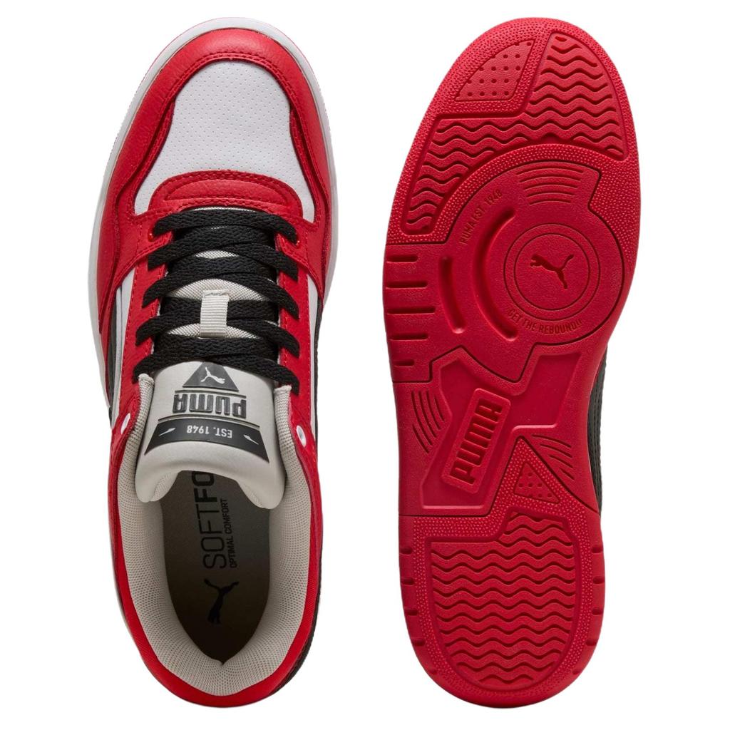 Puma Rebound Retro Für Alle Zeiten Rot Schwarz Herren Sneaker 400197-04