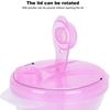 Baby Melkpoeder Formule Dispenser Voeding Bewaarcontainer Dubbellaagse Afneembare Doos Roze