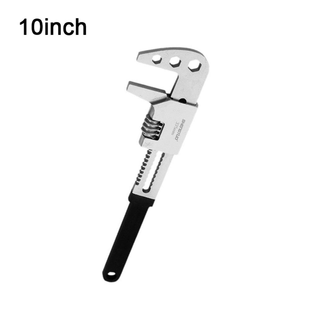 

Новый стальной разводной гаечный ключ с гибкой головкой F-типа, многофункциональные ручные инструменты с большим отверстием для водопровода