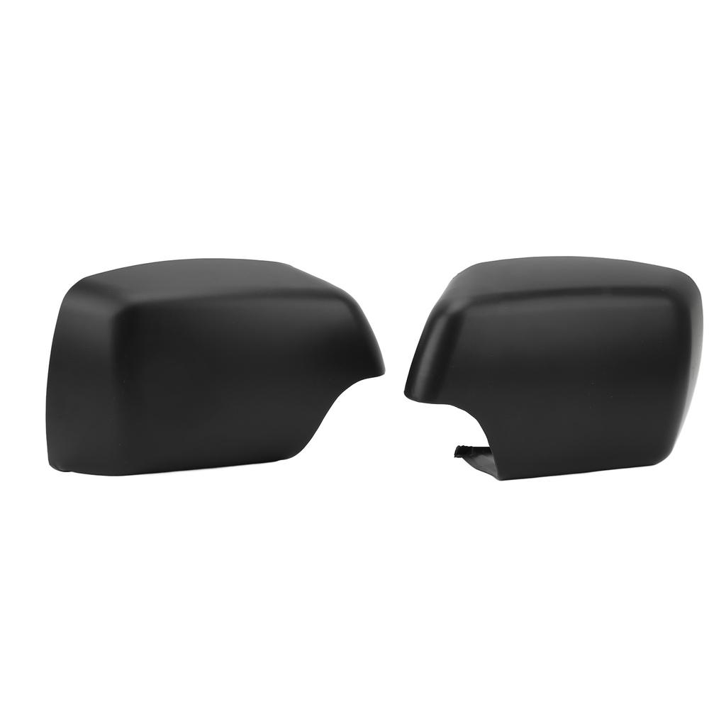 2 Stück Seitenspiegelkappen 51168256321 Türspiegelkappe Kappe Glänzend Schwarz Ersatz für X5 E53