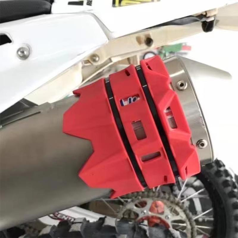 Motorcycle Exhaust System Protector Exhaust Cover Muffler Protector Off-Road Pit Bicycle Protector