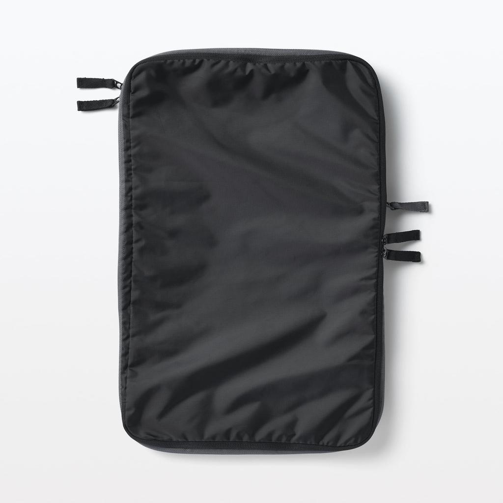 MUJI Polyester Sorting Compressed 26 X 40 X 10 OHH63A4A Case, Type, Black, Medium, Approx. Cm,