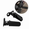 1 Pair Foldable Bike Foot Pegs Non-Slip Rear Bike Pedals Durable Bicycle Footrests  Daily Riding Use