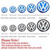 56/60/65/70/75/80/90/120mm Car Wheel Center Decal Hub Sticker for VOLKSWAGEN Golf 5 6 7 Polo Passat Tiguan CC Bettle Bora Touran