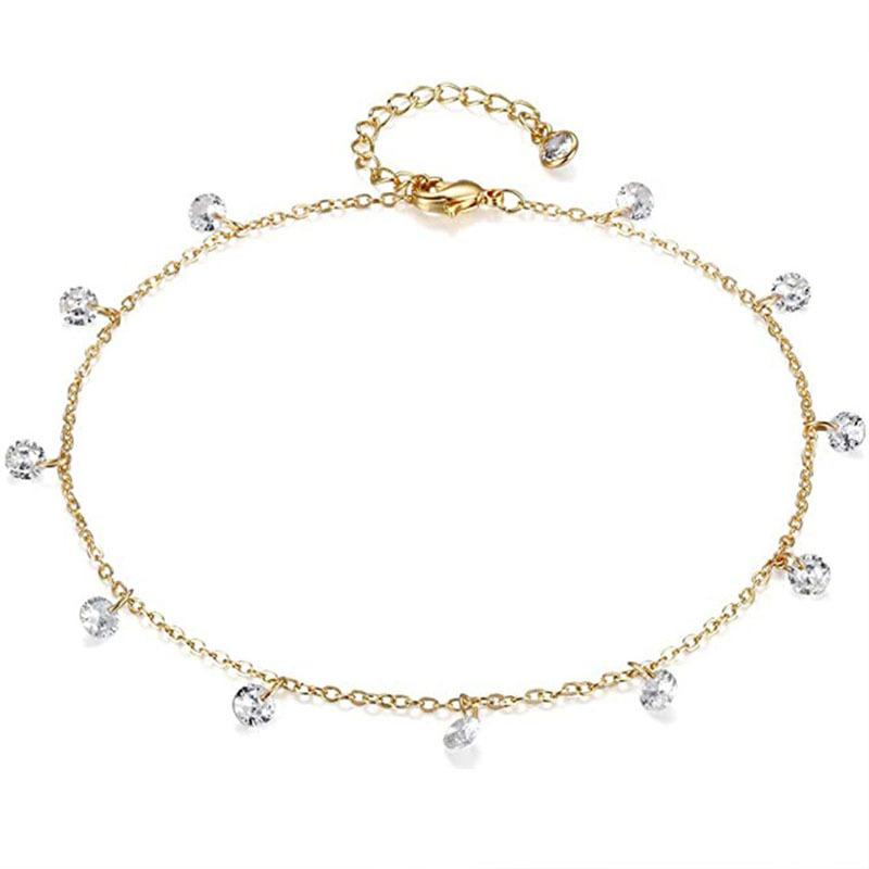 Anklet Pendant Charm for Women - Dainty Foot Jewelry Accessory for Daily Wear