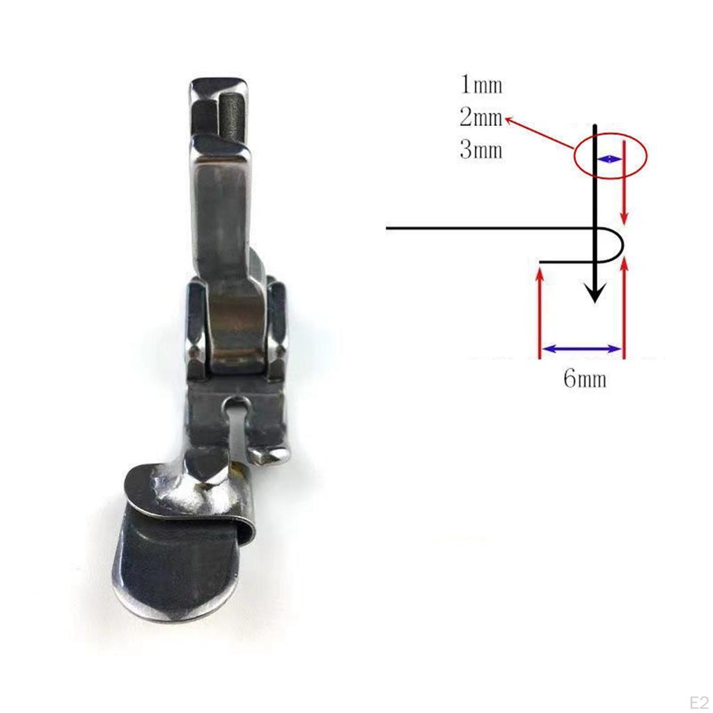 Langlebige und effiziente Nähfuß-Aufsätze für Industrienähmaschinen - Verbessern Sie Ihren Reißverschluss