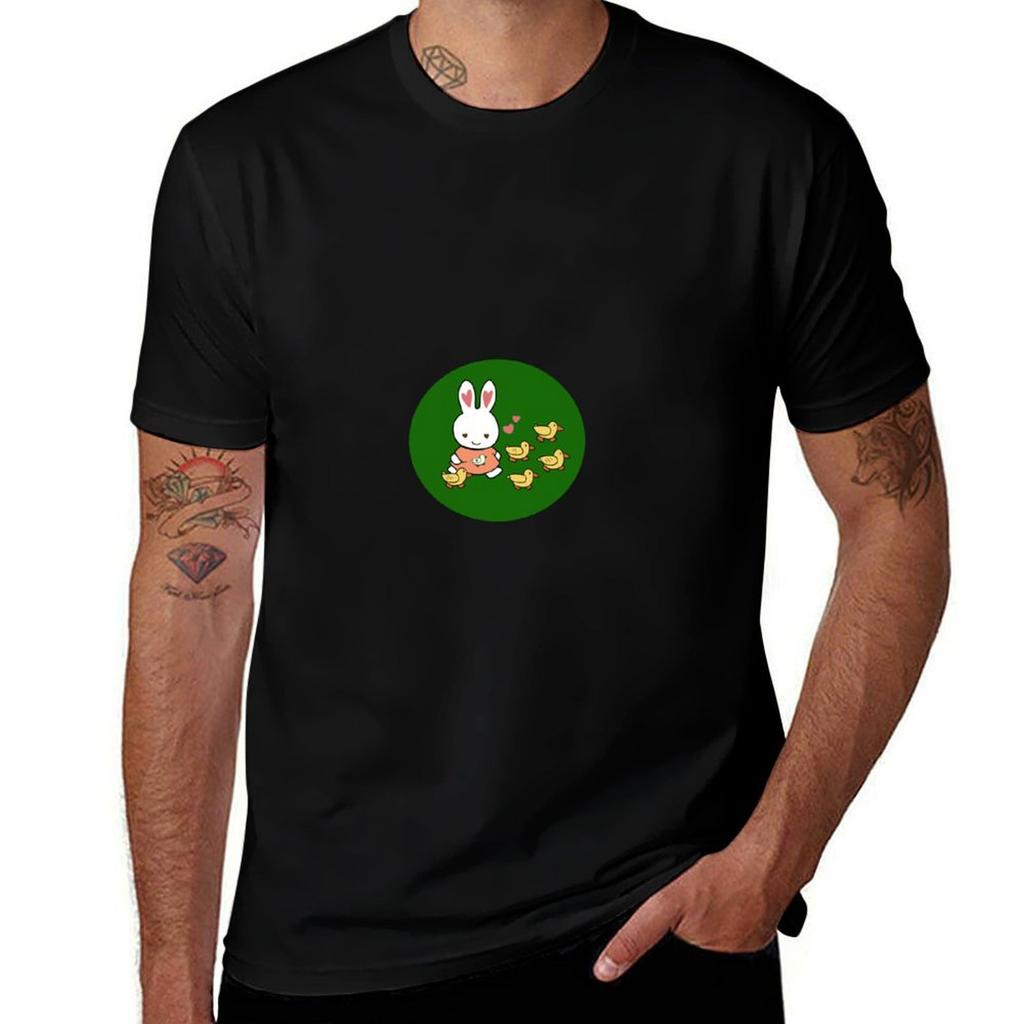 Bunny And Her Friends TShirt Casual Daily Outfit TShirt