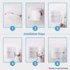 Wall Mount Router Holder Bracket Mount Stand Holder Compatible with TPLink Deco X20 or Deco X60
