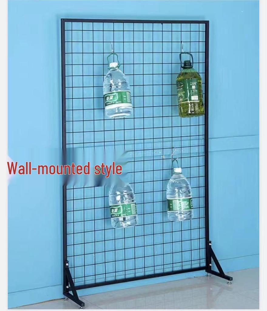 Mobiler Drahtgitter-Ausstellungsständer für Schul- und Kindergartenausstellungen