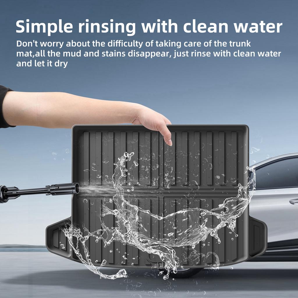 for Kia Sportage (Only Hybrid) 2025-2025 Car Floor Mats Protective Pad Car Interior Accessories Waterproof Cargo Liner Trunk Mat