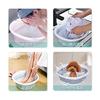 RULAYMAN Folding Wash Basin 5L Blue Soft Water Bucket Nordic Design