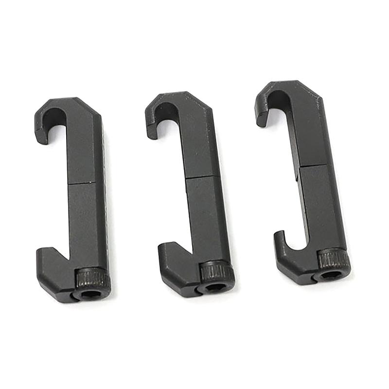 3Pcs/Set Wire Guide System Cable Management Rail Cover Picatinny Rail Handguard Wire Guide Tail Fixed