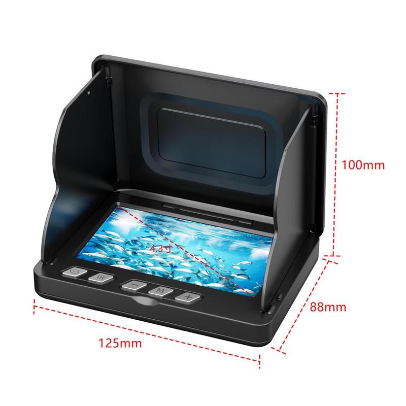 Portable Underwater Fishing Camera Display