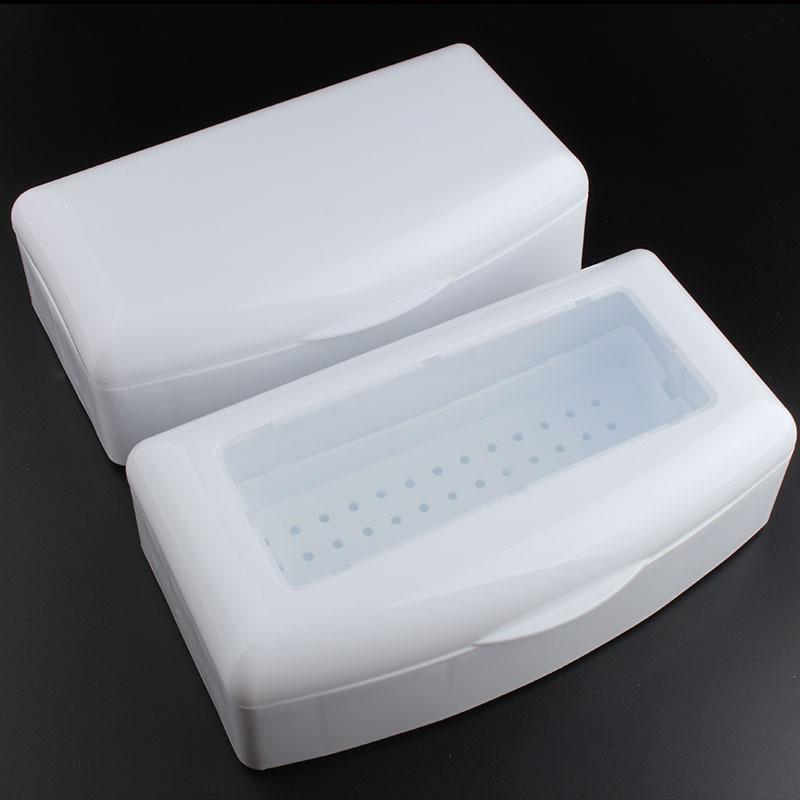 Nail Art Disinfection Box - Beauty Salon Alcohol Sterilization Storage