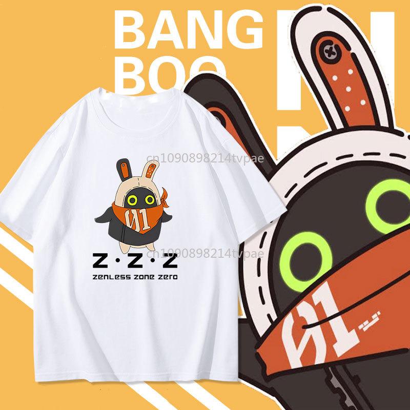 

Hot Game Zenless Zone Zero Camiseta Anime Streetwear T-Shirt Cotton Crewneck Y2k Clothes Kawaii Unique Printed T-shirt Top S разноцветный