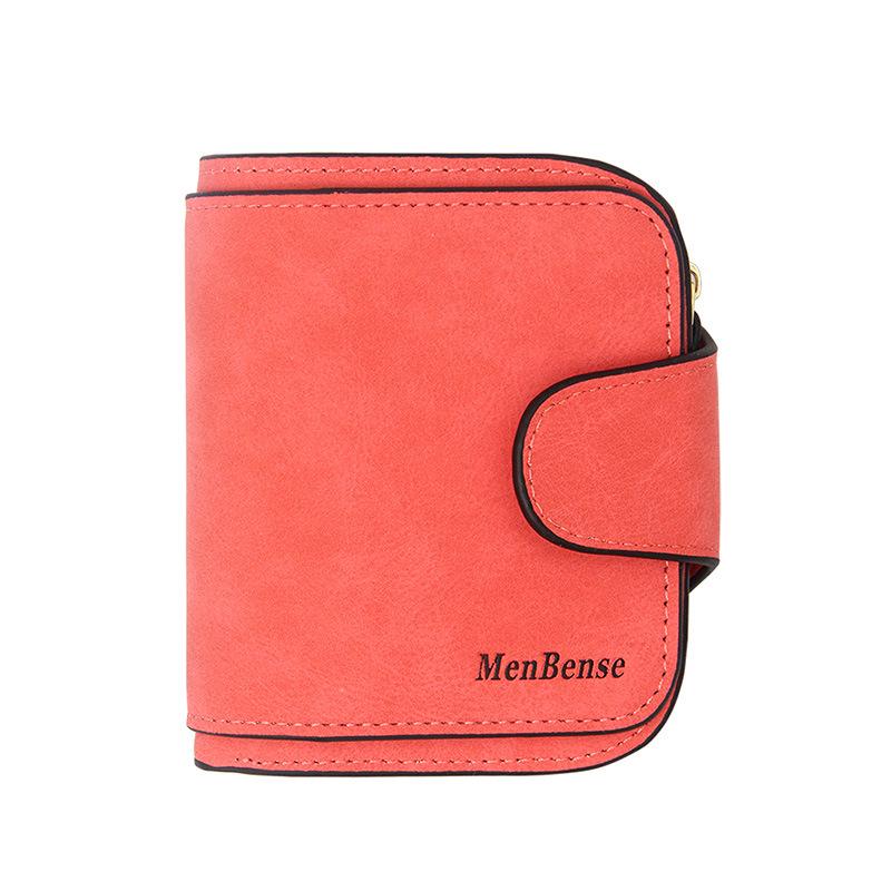 Women's Flannel Zipper Wallet - Coin Purse & ID Card Holder