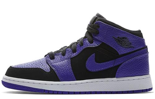 Jordan 1 Retro Mid GS Dark Concord 554725-051 35.5