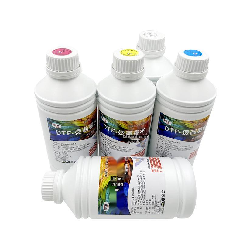 DTF Fluorescent White Offset Heat Transfer Ink for Digital PET Film Printing
