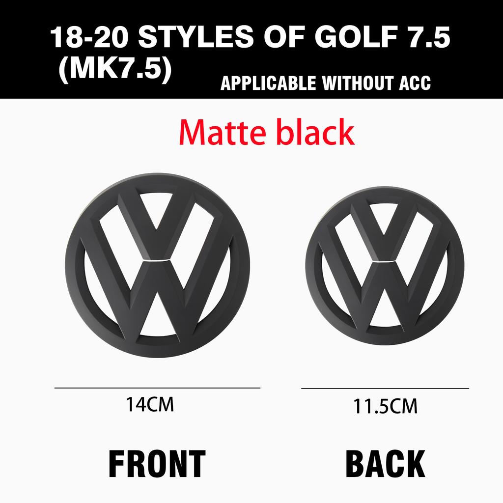 Für VW Zerstörungsfreie Auto Frontkühlergrill Abzeichen Aufkleber Heckklappe Abzeichen Aufkleber Für Volkswagen Golf 7.5 VW MK7.5 2018 201