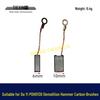 Compatible Carbon Brush for Da Yi PDH0130 6x10mm Hammer Drill 103 with Wire.