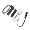 12V 250W Bike Controller Kit Twist Throttle Grip Ignition Switch Accurate Control Versatile Bike Part for Electric