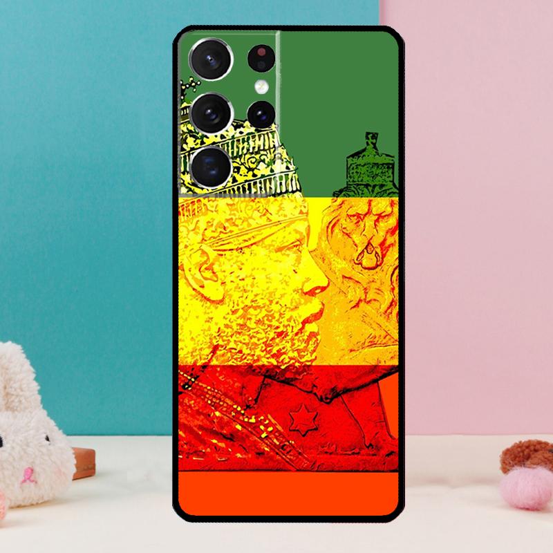 

Emperor Menelik Ii Of Ethiopia Adwa Phone Case For Samsung Galaxy S25 S23 S22 S21 Ultra S9 S10 S20 Plus S24 FE Funda Cover Shell Galaxy S25 Plus