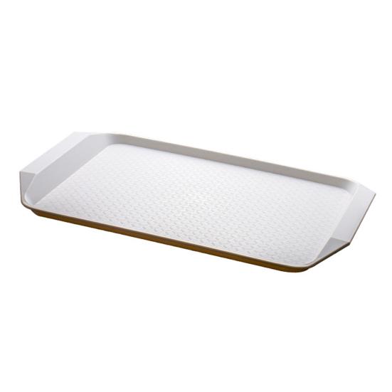 More Thicken Multi-use Serving Tray PP Practical Stackable Storage Tray