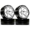 1/10 RC Drift Tires and Aluminum Wheels  4pcs 12mm Hex for Tamiya Traxxas HPI KYOSHO XV02 XV01 TT01 TT02 PTG2 A959