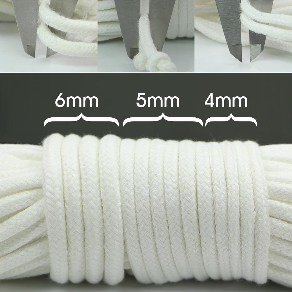 4/5/6mm 5M Automatic Watering Absorbent Wicks Rope Holiday Accessories Flower Pot DIY Device System Pot Dripping Acrylic Cotton