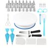 Baking Cake Turntable Set: Muffin & Dessert Decoration Tools with Rotating Stand
