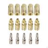 5 Piece Air Connector and Coupler Set for Hose Fittings