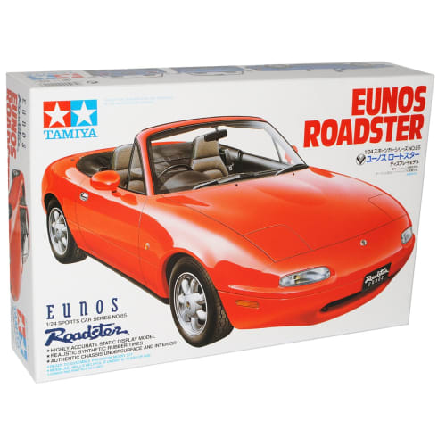 

Tamiya 1/24 Sports Car Series No. 85 Eunos Roadster Plastic Model 24085