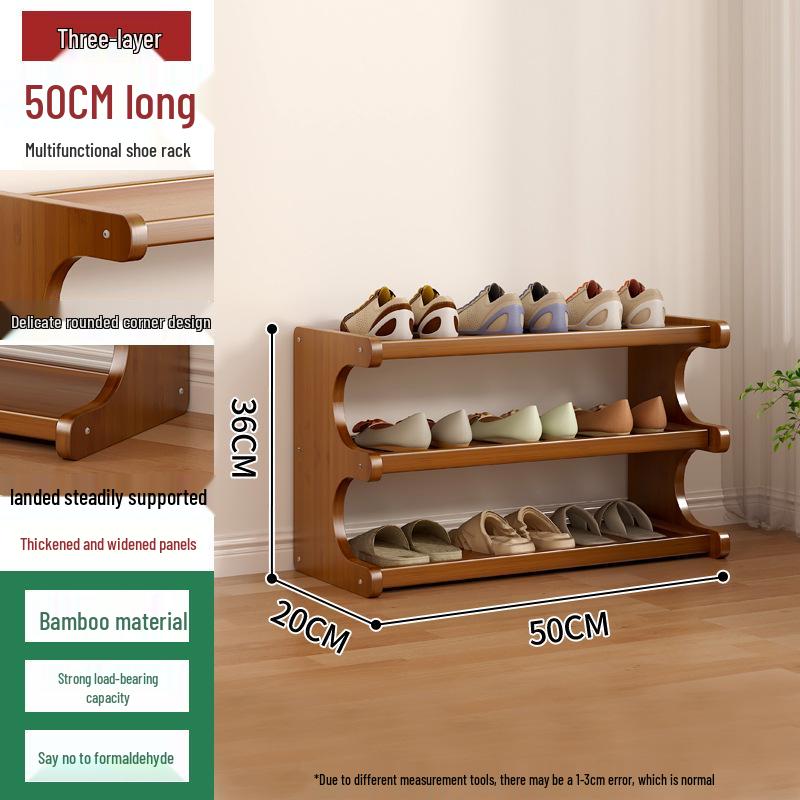 Mehrschichtiges Schuhregal für den Eingangsbereich, Aufbewahrungsregal für Studentenwohnheime und Mietwohnungen