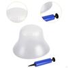 Inflatable Hat Stand Inner Support Clear Lightweight Cap Organizer with Pump for Boutique Exhibition
