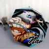 Personalized Name Demon Slayer6 Print Umbrella - Automatic Open/Close, Eight-Rib Durable Frame, Automatic Folding Umbrella