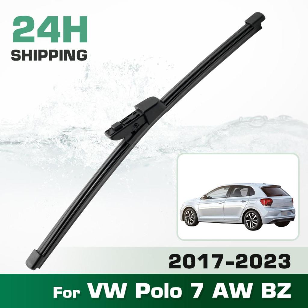 Heckscheibenwischerblätter, Premium-Ganzjahreswischerblätter Ersatz für VW Polo 7 AW BZ 2017-2023, Naturkautschuk Bajonett, Einfach zu installieren 11″