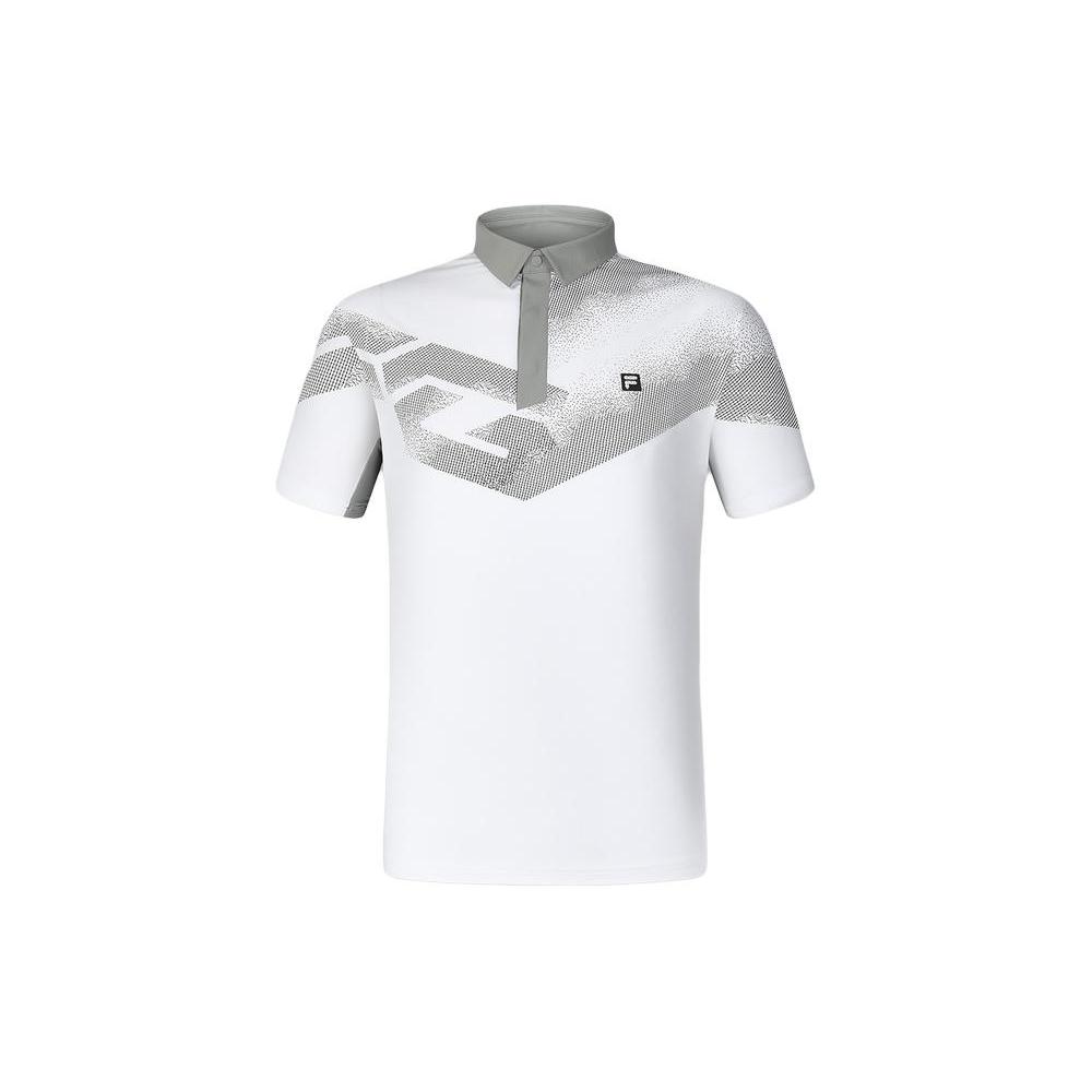 FILA Golf Polo Shirt Men s Jade White A11M415106F-WT M