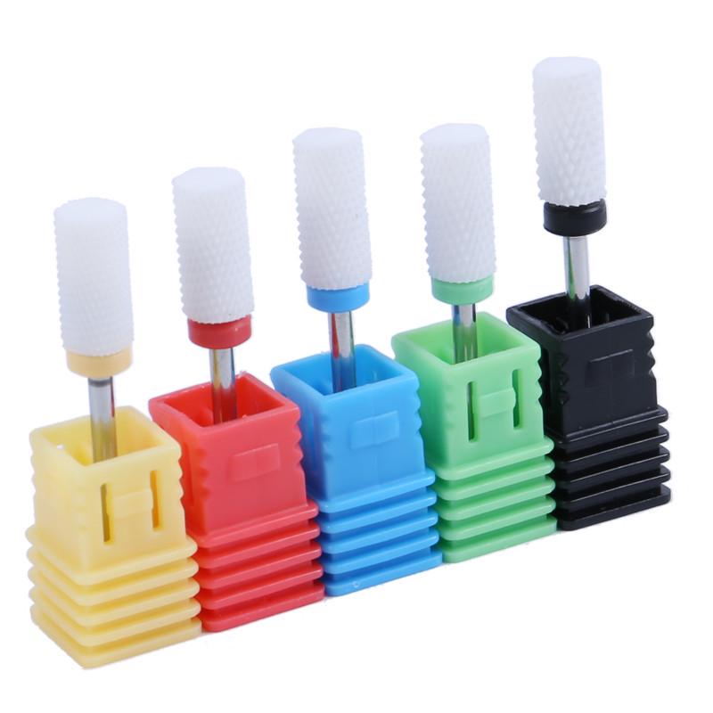 Nail Ceramic Grinding Head Single Corn Shape Nail Electric Grinder Special Accessories Grinding Head