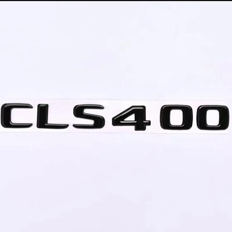 AASV1 3D gloss black silver ABS Fit for Mercedes-Benz new letter CLS260 CLS300 CLS320 CLS350 CLS400 digital sticker rear badge