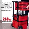 Longbang 3.0 Stackable Modular Rolling Tool Box: Industrial-Grade Multi-functional Mobile Storage 2.0
