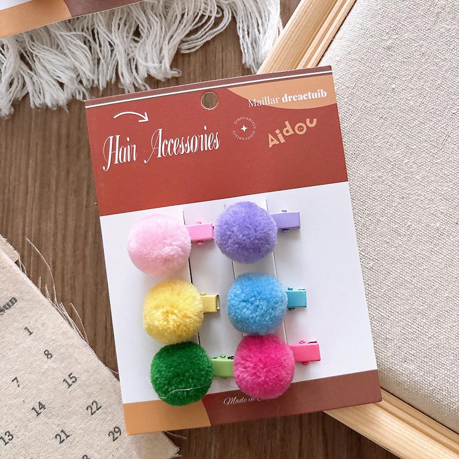 

Милые Цветные Маленькие Мини Заколки для Волос Детские Малышки Девочки Детские Челка Заколки-Шарики для Волос Аксессуары Заколка Головной Убор Головной Убор about 2.5 cm