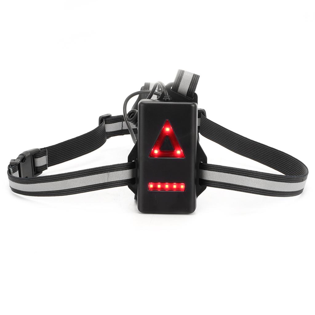 Outdoor Night Running Lights LED Chest Back Warning Light for Run Jogging Exercise