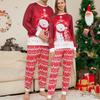 Christmas Parent Child Family Set Home Furnishings Christmas Pajamas Two Piece Set