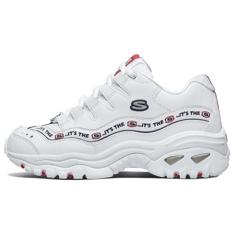 (WMNS) Skechers D Lites Leisure Shoes GS White Women s 13408-WNVR EU 35