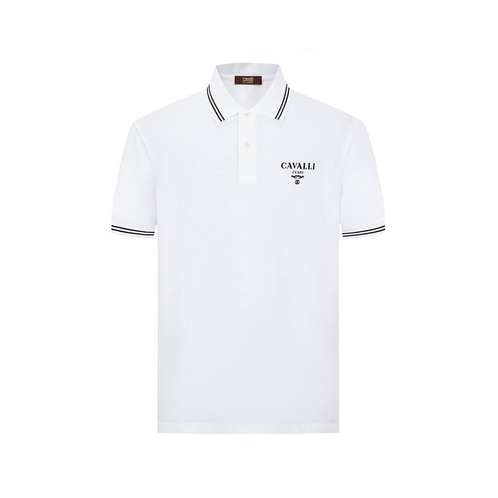 [Skin Friendly, Comfortable, Fashionable, Color Blocking] Spring and Summer Clean, Simple, Versatile Men's Short Sleeved Polo Shirt for Commuting