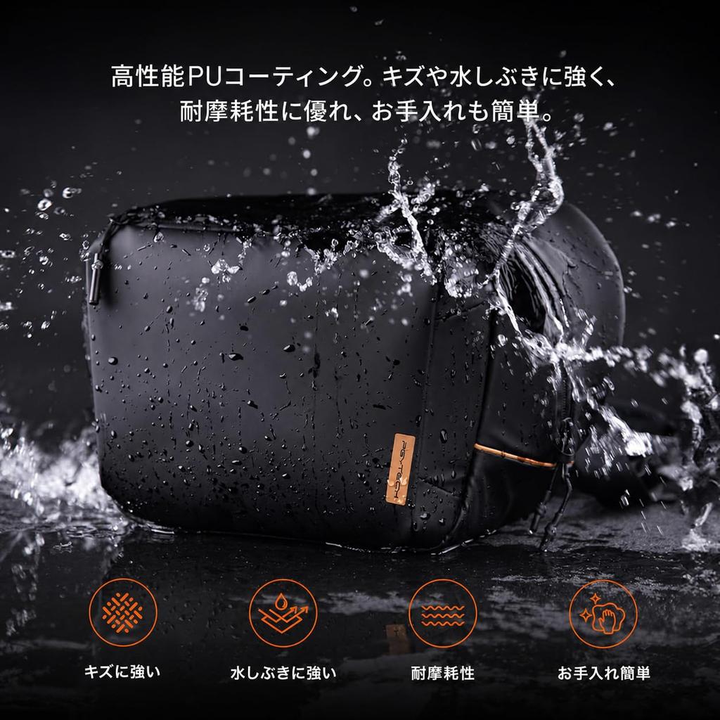 PGYTECH OneGo Solo V2 6L Camera Shoulder Removable Suitable for DSLR and Mirrorless for Commuting and Multiple Adjustable Strap Shockproof Bag, Bag,