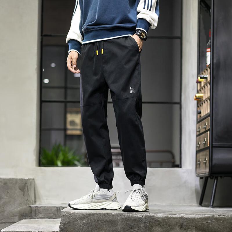 Foss Phil Мужские модные хлопковые брюки-джоггеры карго L