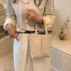 Portable Water Cup Bag Layered Lunch Box Bag Simple Storage Bag  Girls