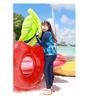 Women's Plus Size Long Sleeve Slimming Jellyfish Wetsuit - Conservative Sun Protection Swimwear