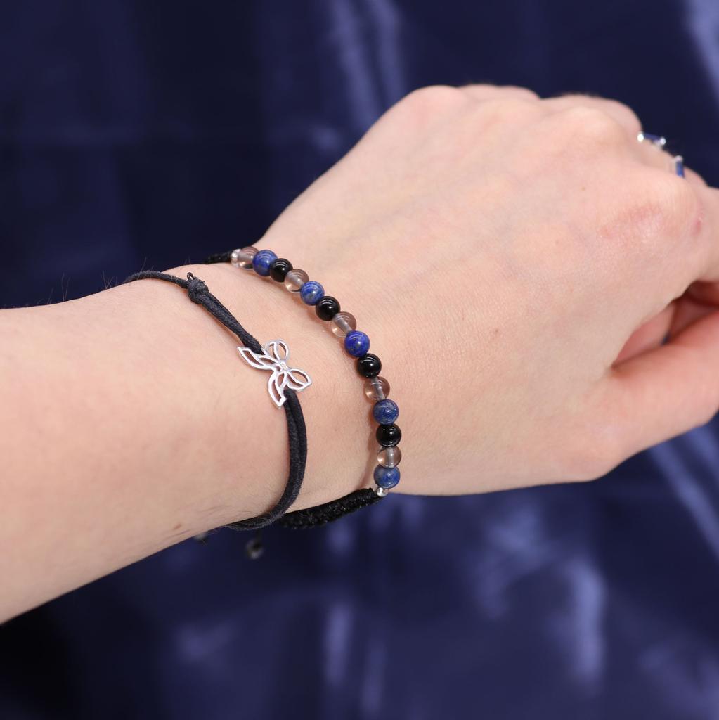 Scorpio Zodiac Crystal Candle and Bracelet Set 2-Piece